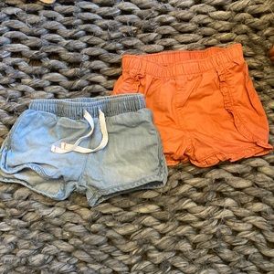 2 12month shorts